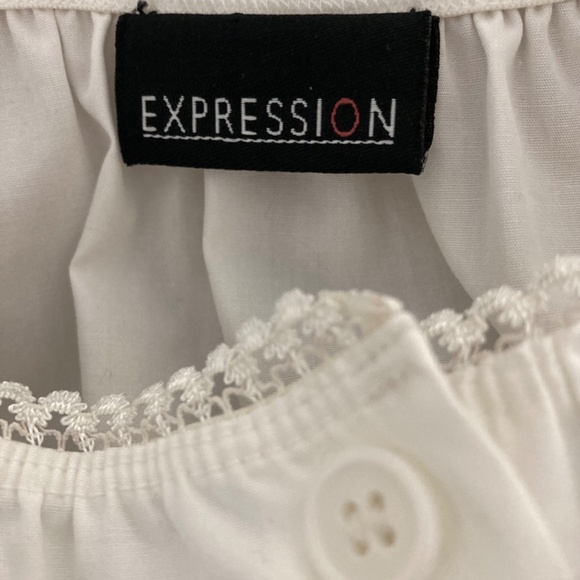 Vintage Embroidered Cotton Peasant Blouse - Picture 7 of 7